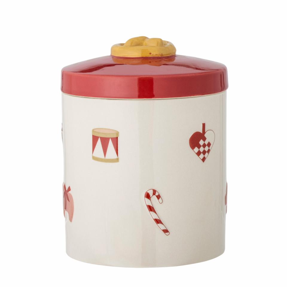 Yule krukke med låg – julemotiv