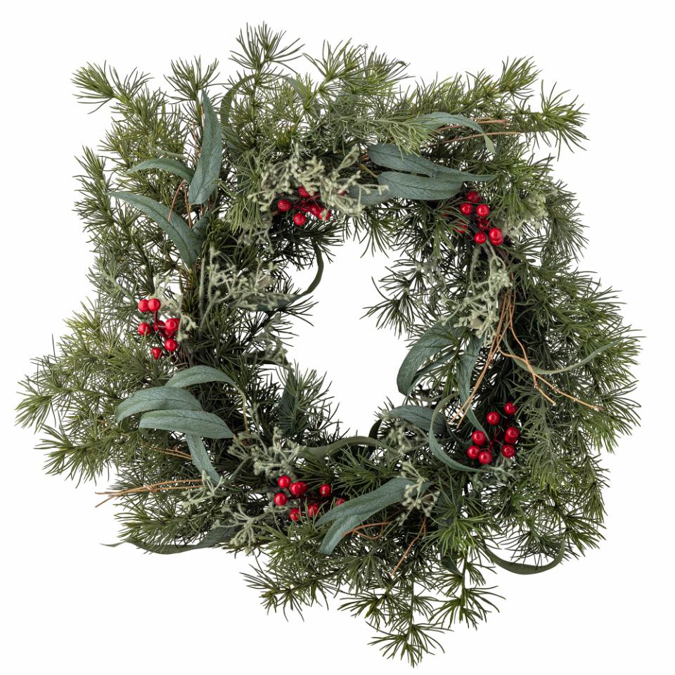 Pine krans – grøn, Ø60 cm