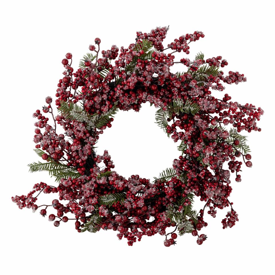 Winter Berry krans – rød