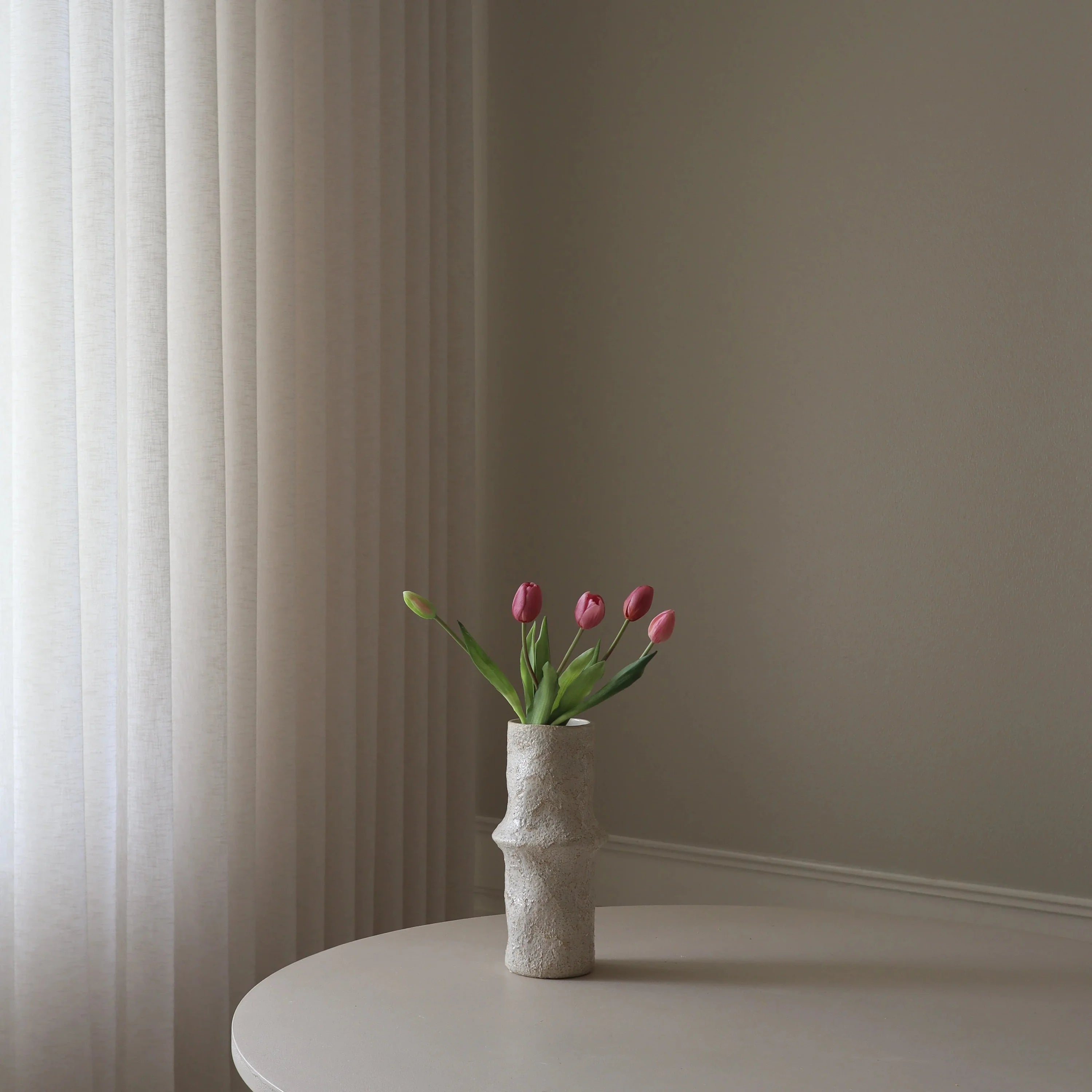 Pink tulipaner
