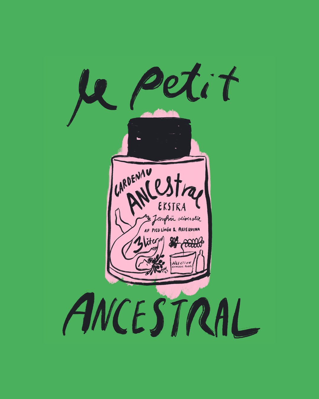 Ancestral økologisk ekstra jomfruolivenolie – 100 ml