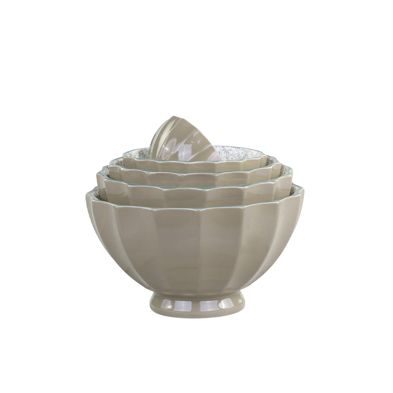 Arés Latteskål m. mønster