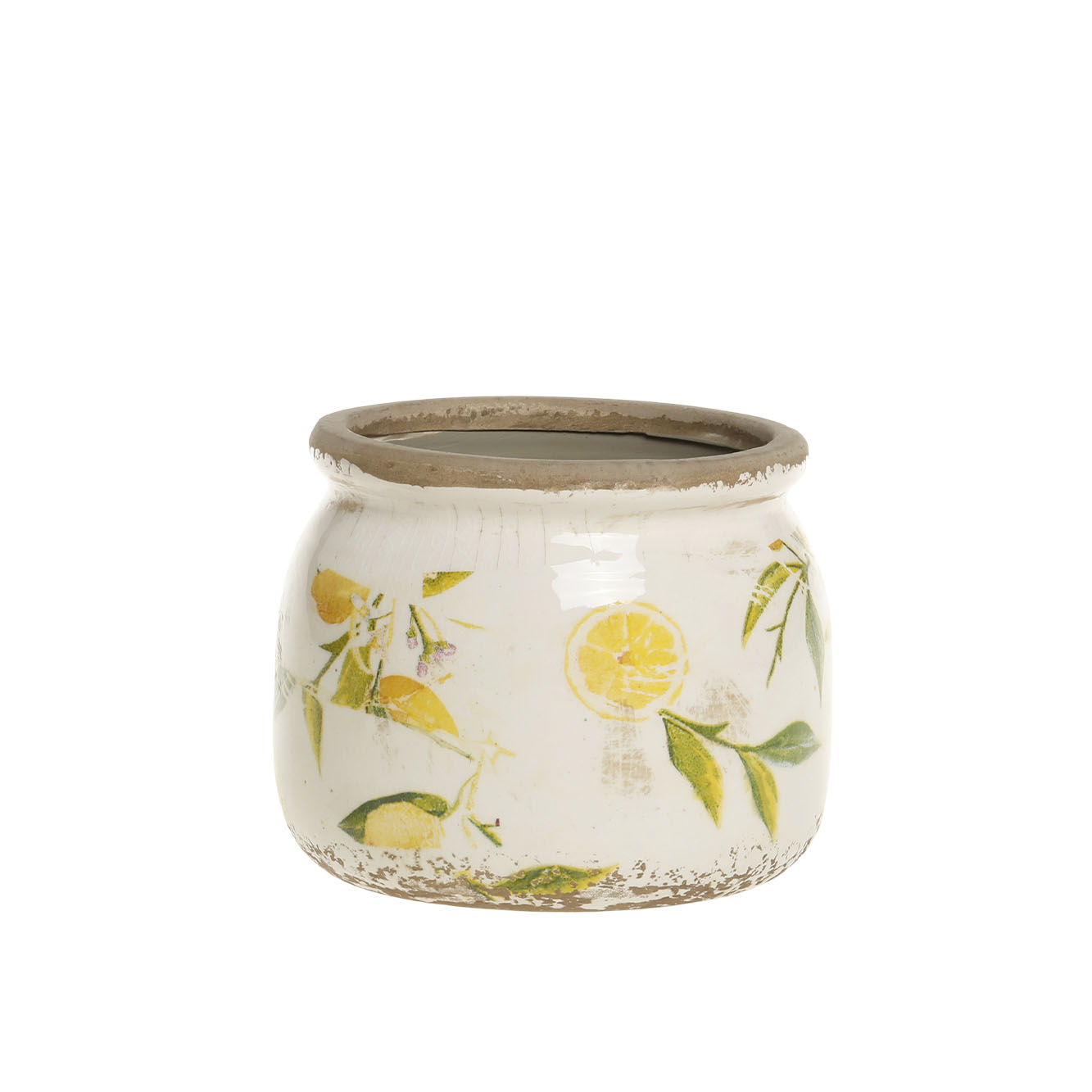 Limone potteskjuler m. citronmotiv
