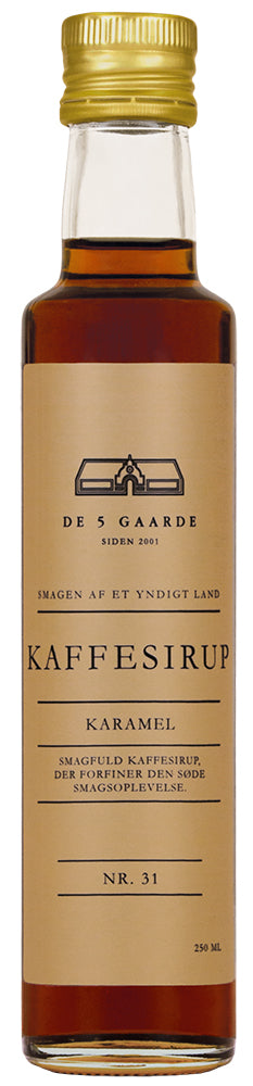 Kaffesirup med karamel