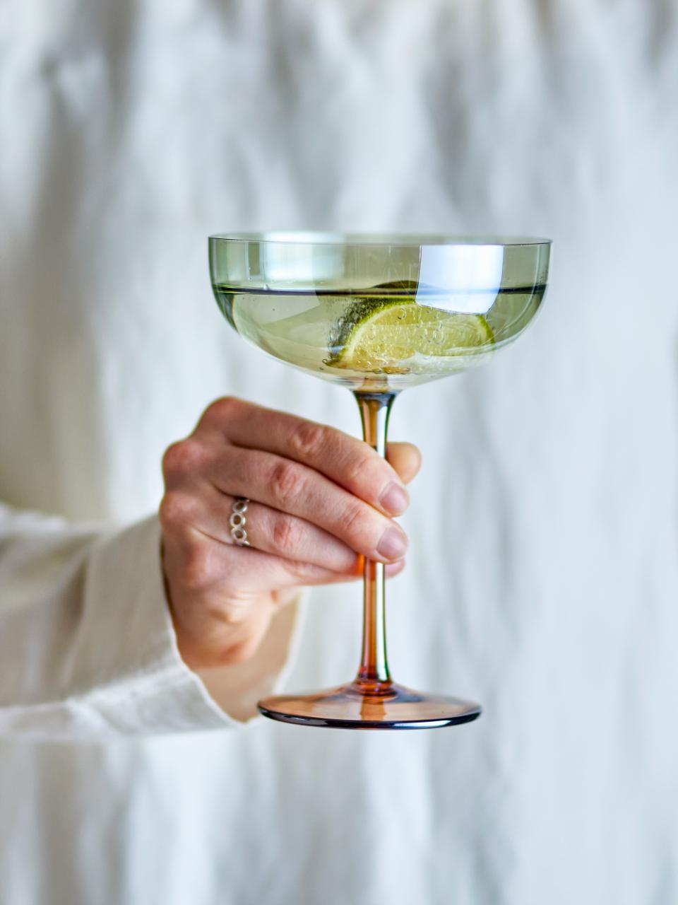 Aston Cocktailglas, Bronze, Glas