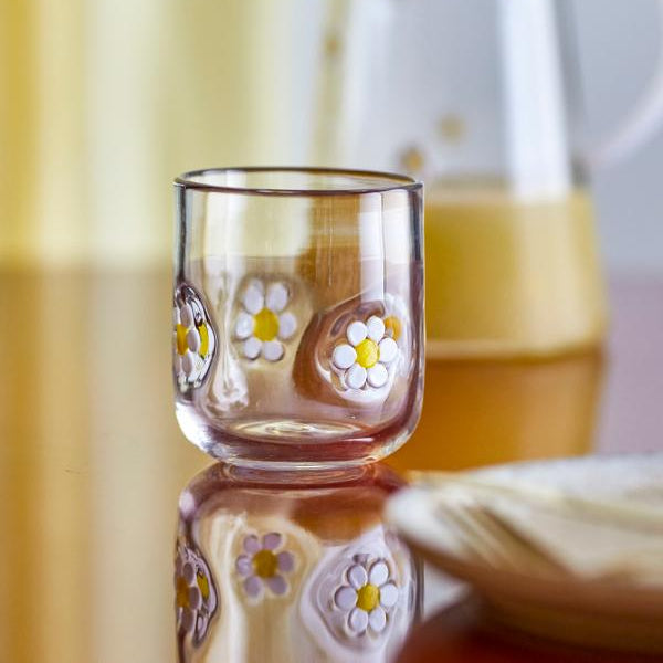 Buzz Drikkeglas, Klar, Blomst