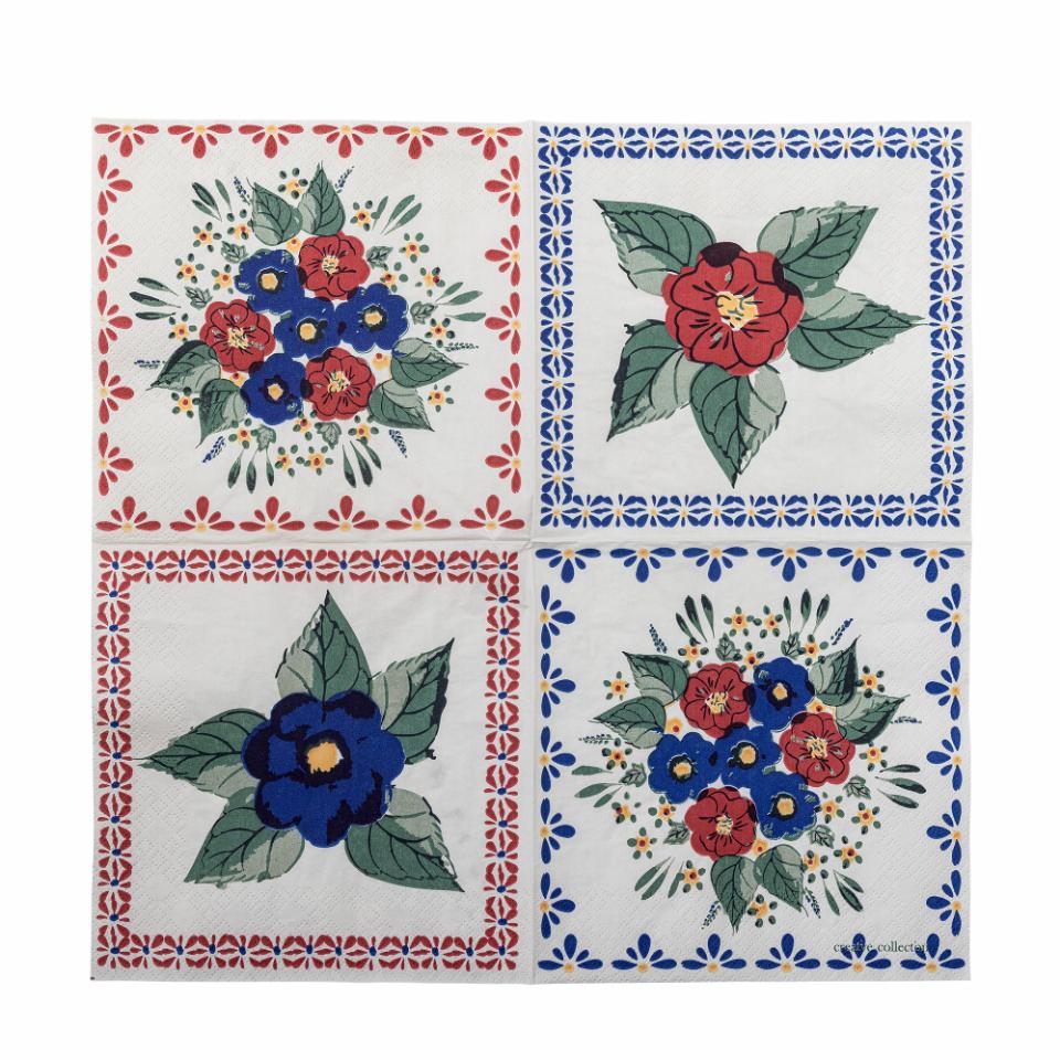 Florist Serviet, Multifarvet