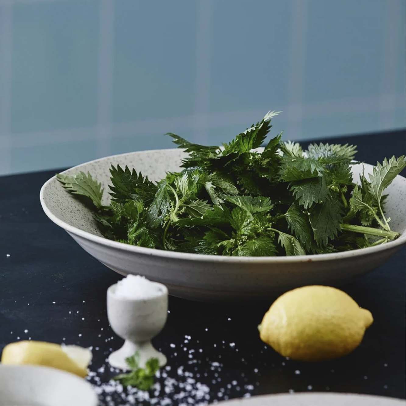 GRAINY salatskål i keramik - ø34 cm - sand