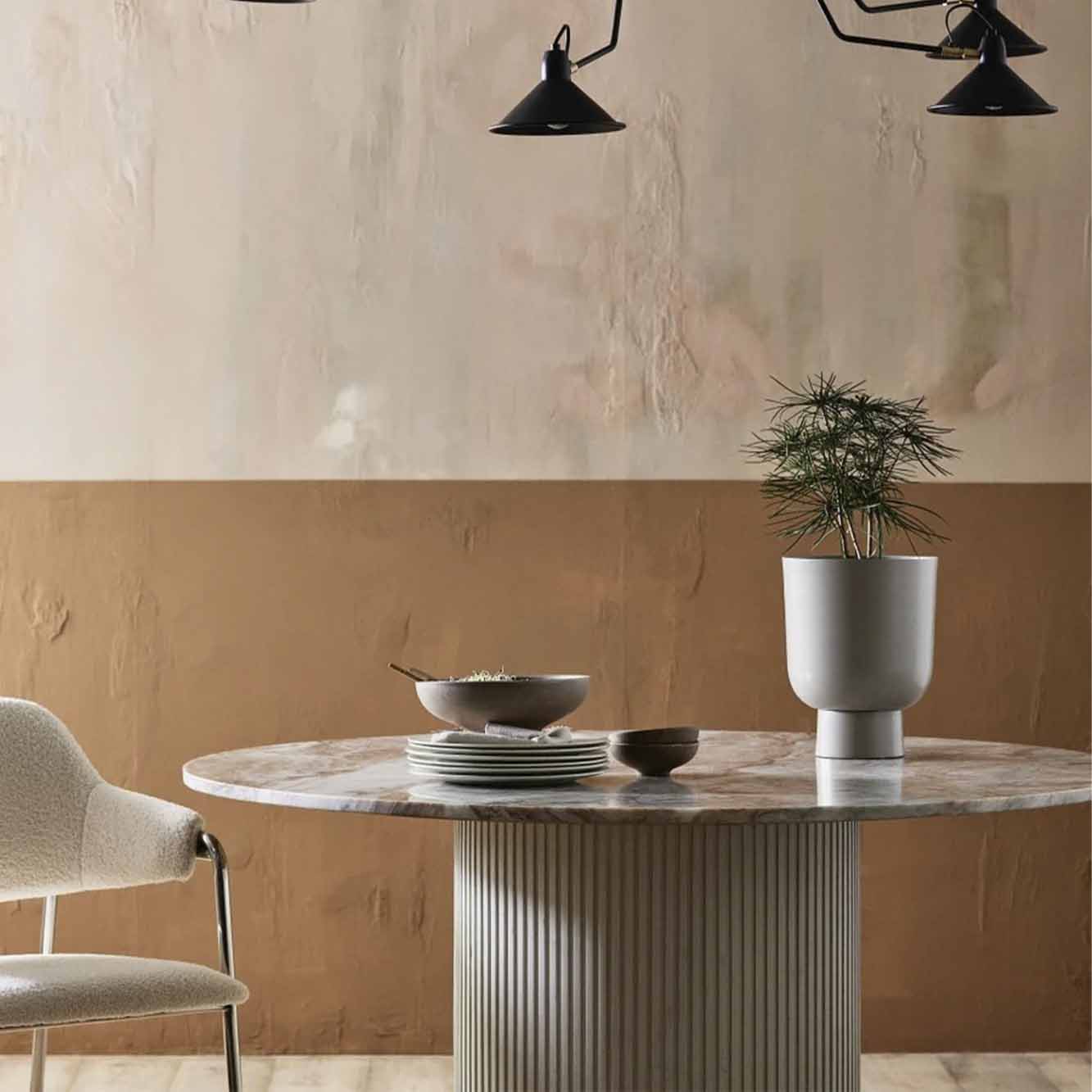 INEZ skål, L, Sand