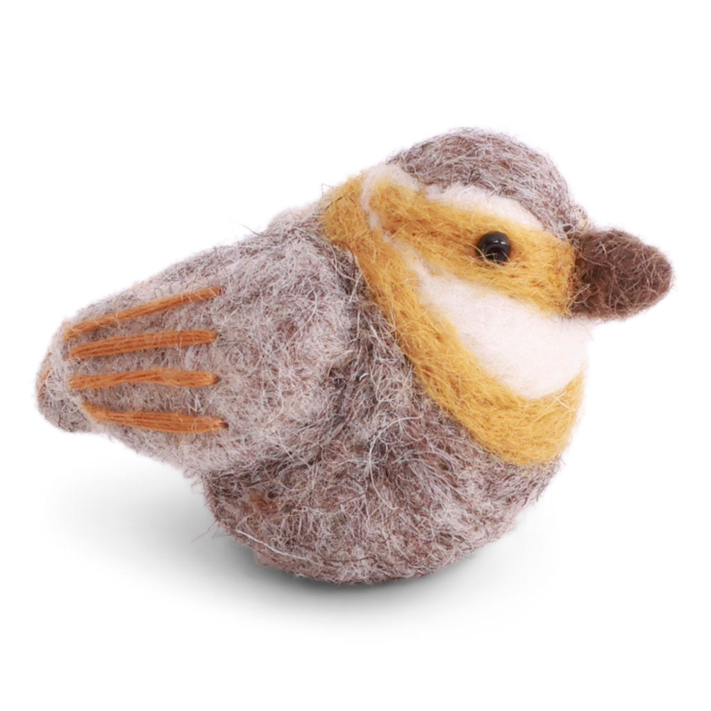 Spinus fugl – naturgrå – Gry & Sif