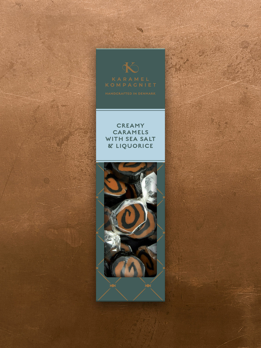 Creamy caramels-Lakrids & Fløde med sydesalt