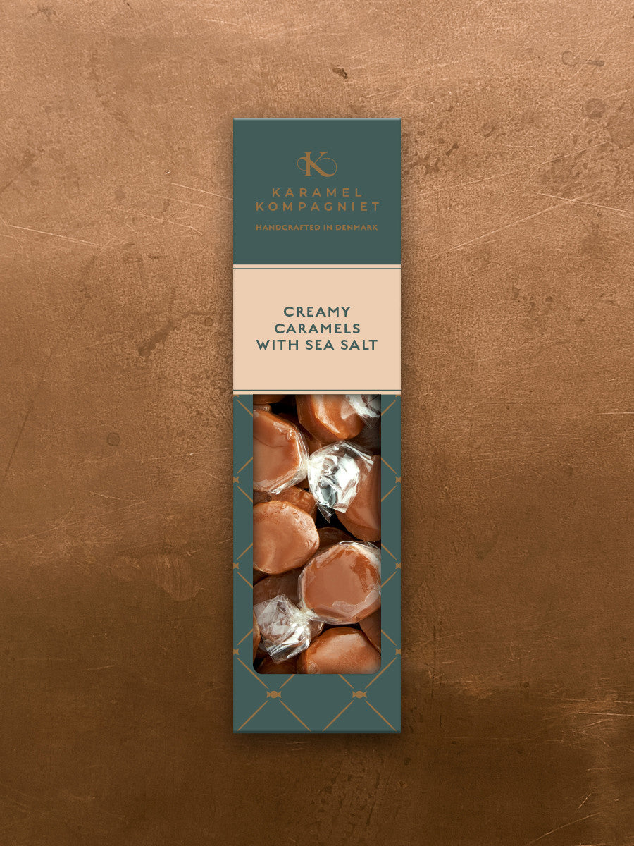 Creamy caramels with sea salt / Fløde med sydesalt