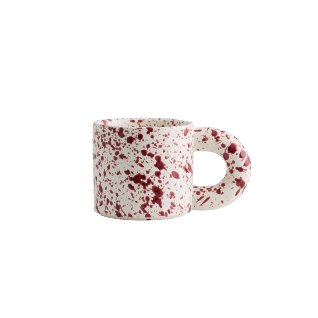 JOSE kop m. splash- rød