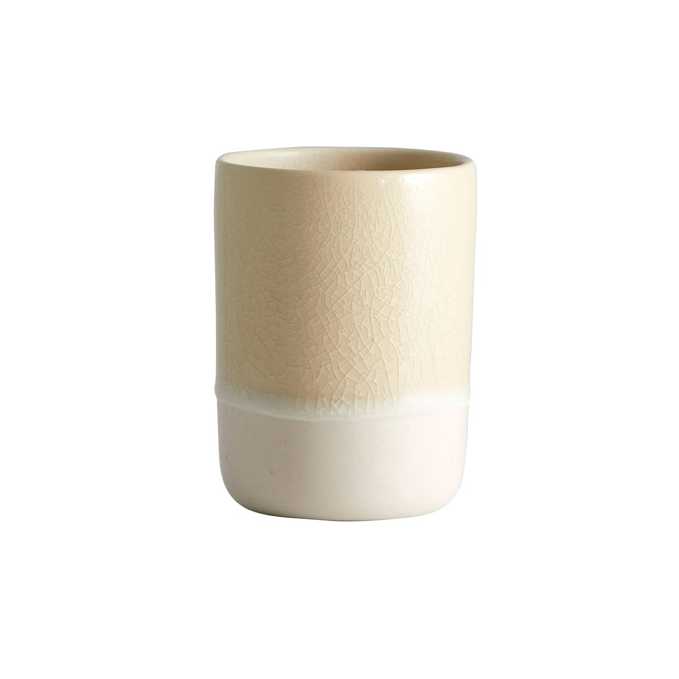 LOCOTO KRUS I KERAMIK - H10 CM - HVID/CREME