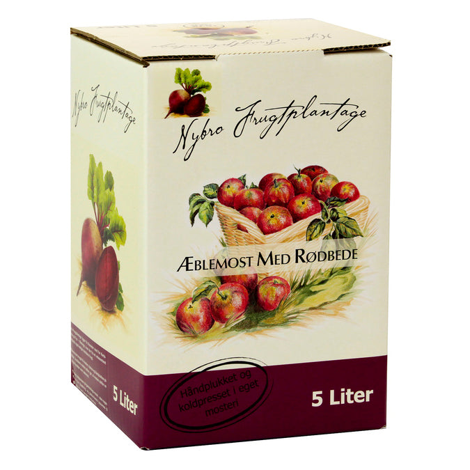 Nybro æblemost med rødbede 5 l