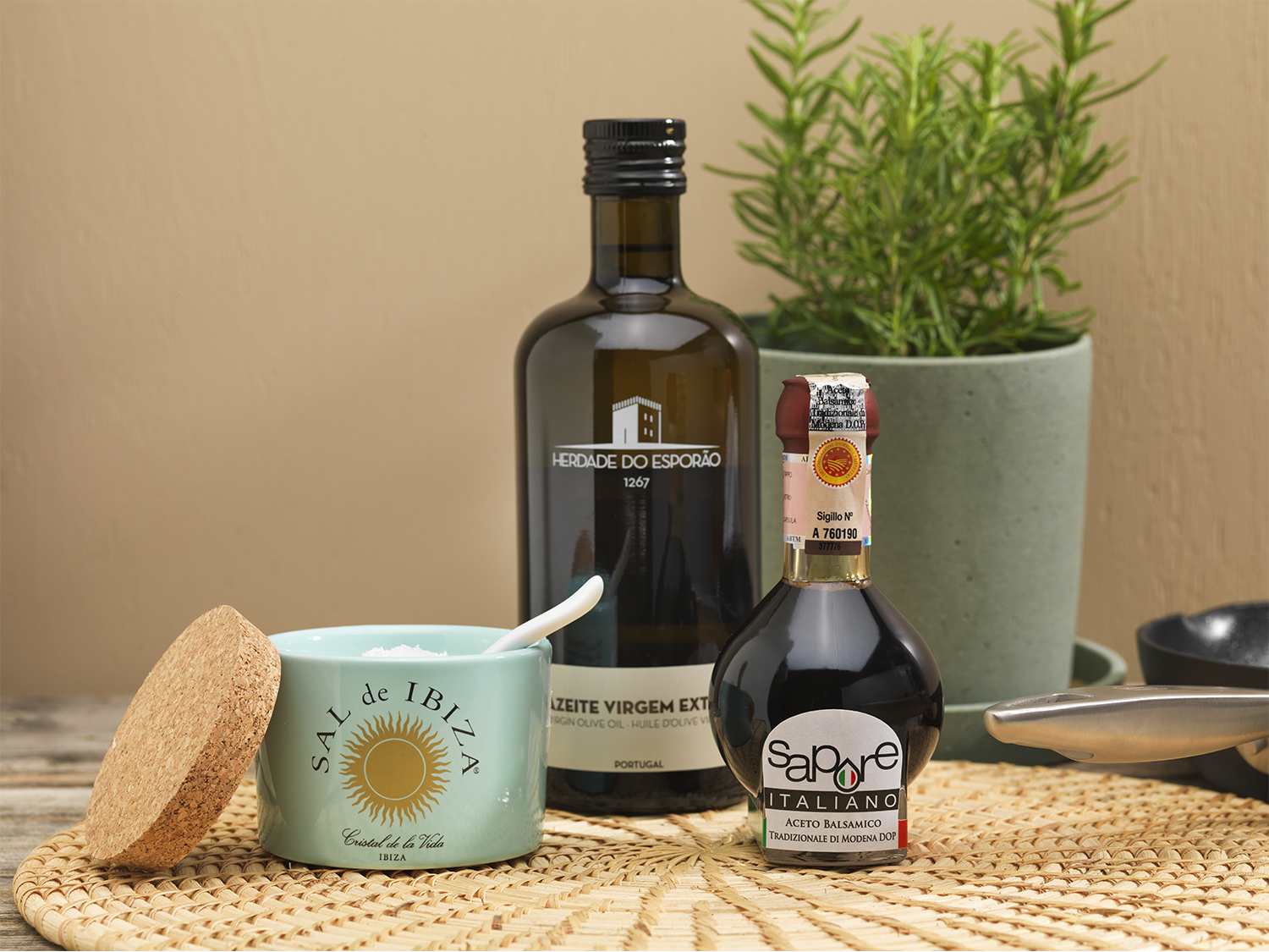 Fleur de Sel, Keramisk beholder