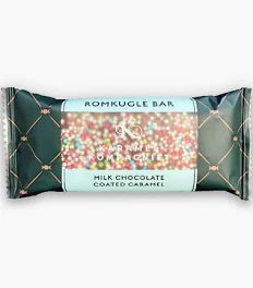 Karamel bar med romkugle