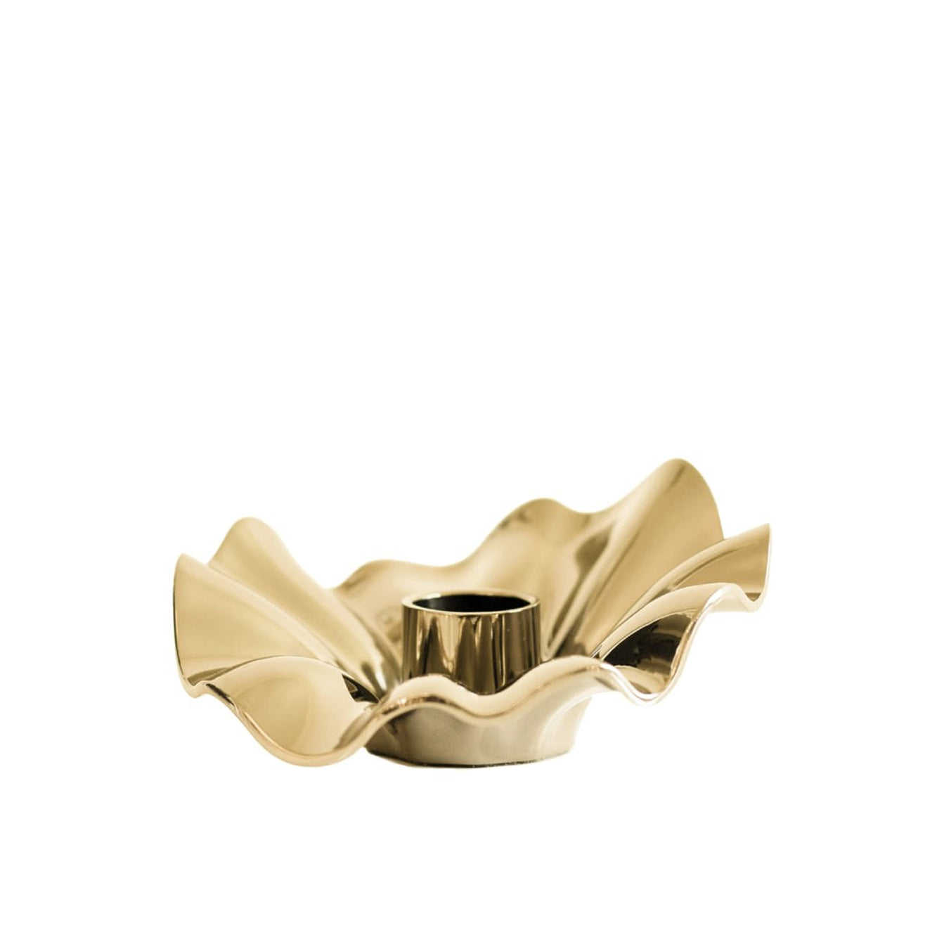 Lea lysestage - Guld