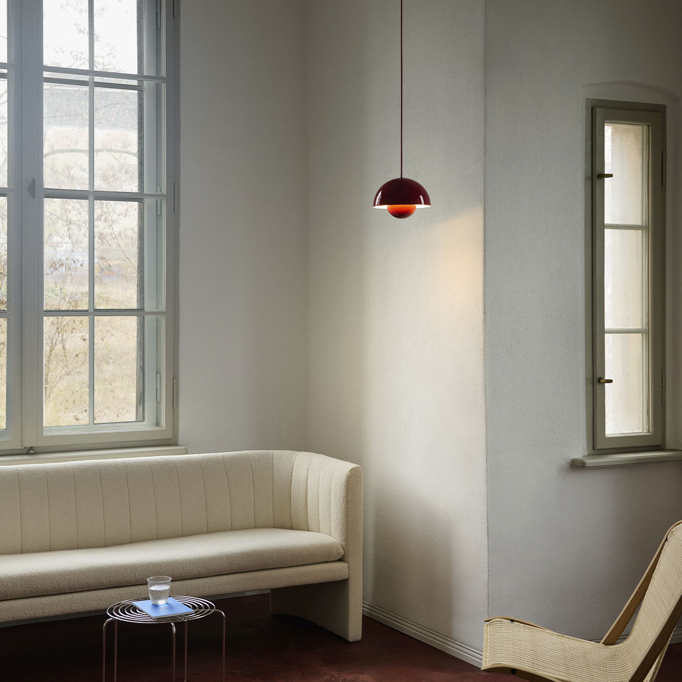 Flowerpot VP1 - Vermilion Red