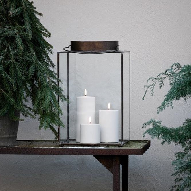 Uyuni - Outdoor Pillar Candle Smooth W10,1 x H17,8 cm