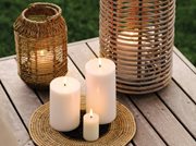 Uyuni - Pillar Candles Smooth Nordic White W10,1 x H20,3cm