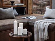 Uyuni - Pillar Candle Nordic White W7,8 x H15,2 cm