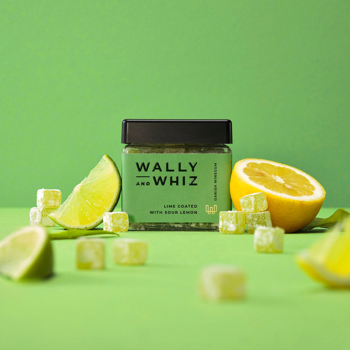 Lime med sur citron – 135 g – Wally and Whiz