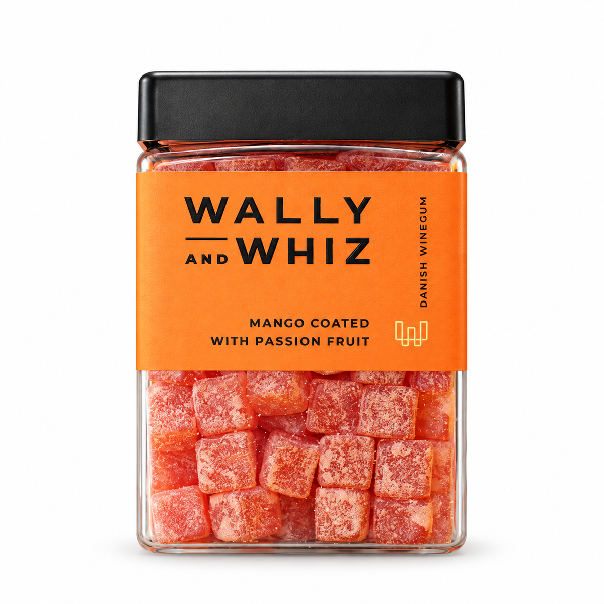 Mango med passionsfrugt – 240 g – Wally and Whiz på hvid baggrund