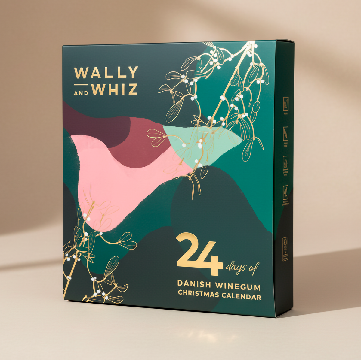 Grøn julekalender 2026 – 388 g – Wally and Whiz