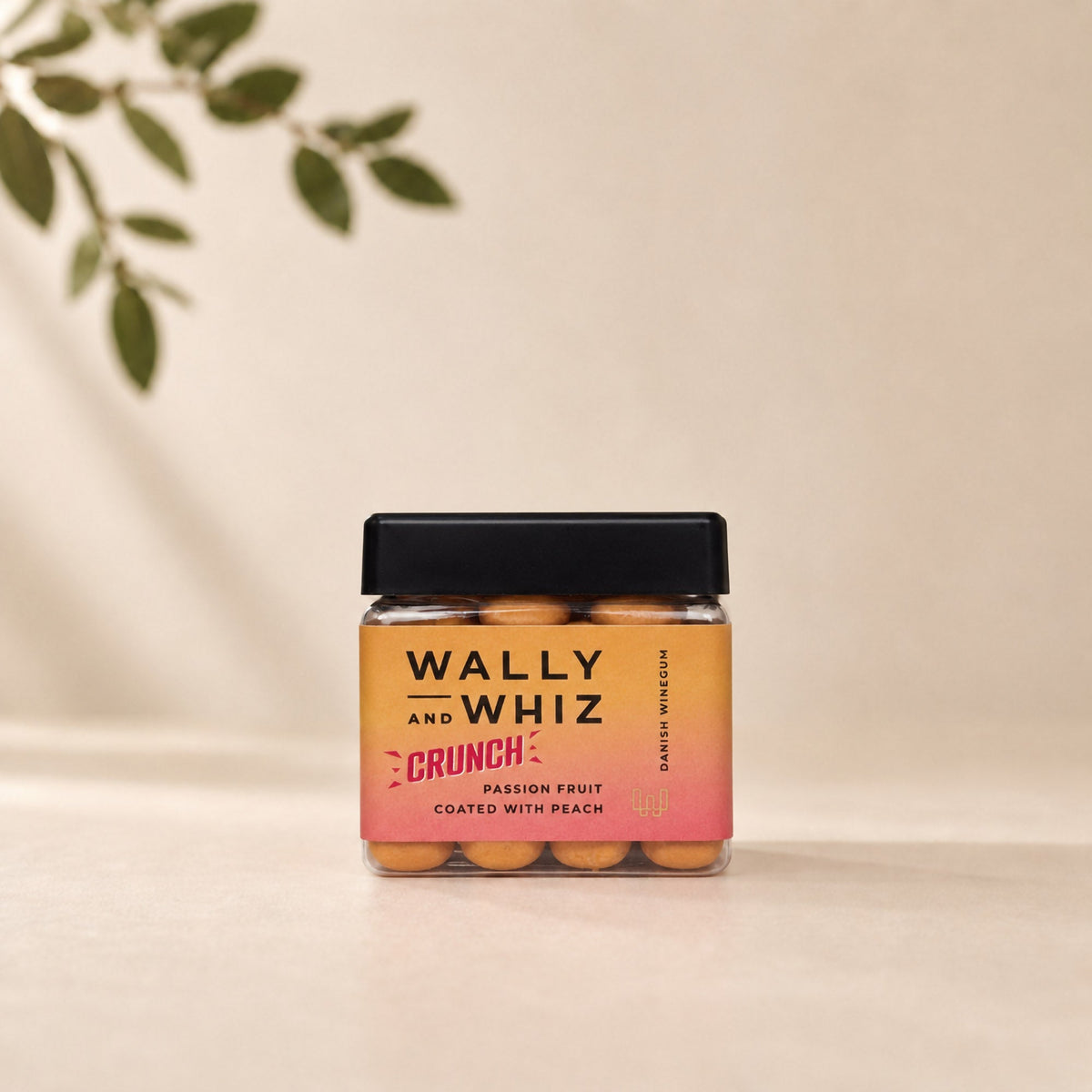 Passionsfrugt med fersken Crunch – 117 g – Wally and Whiz