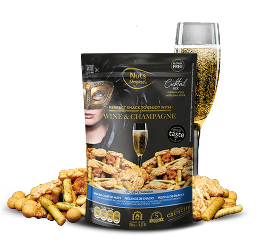 Wine & Champagne | Snackblanding