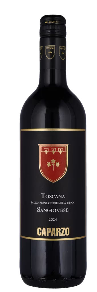 Toscana Rosso Sangiovese 2024 – Caparzo – 75 cl – forside