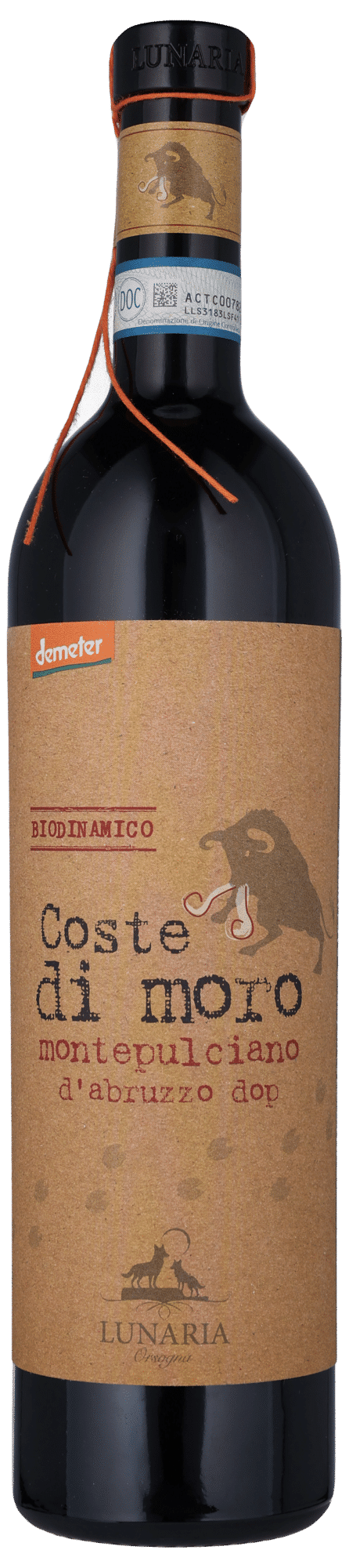 Coste di Moro BIO 2020 – Cantina Orsogna – 75 cl – forside