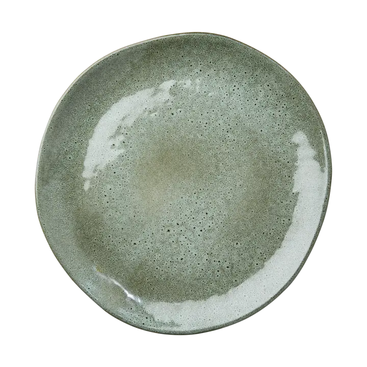 HILMA Tallerken, Grøn 26cm