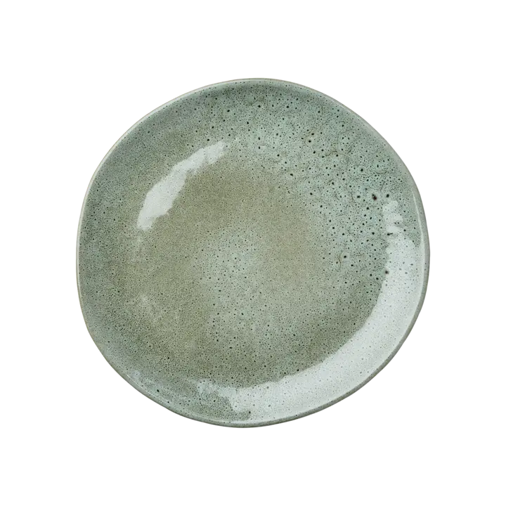 HILMA Tallerken, Grøn 22cm
