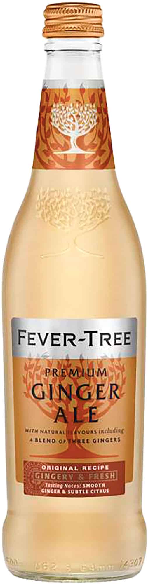 Fever-Tree Premium Ginger Ale – 50 cl – forside