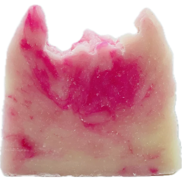 Økologisk fast håndsæbe bar rosengeranium - 100 gram