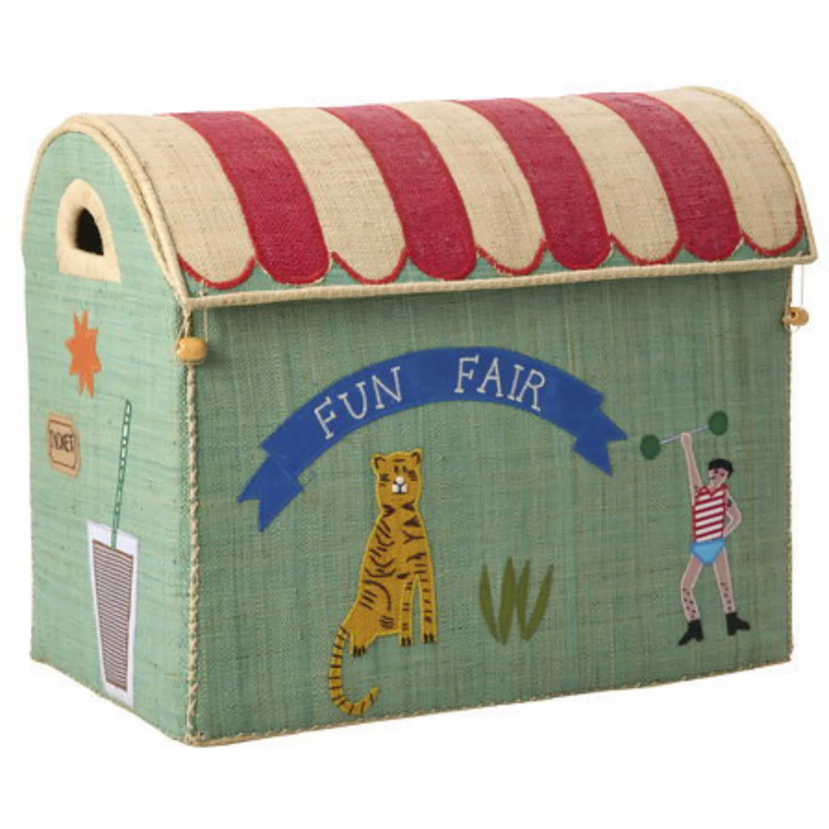 RICE kurvehus – Fun Fair – stor – mint