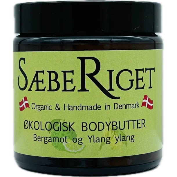 Økologisk Bodybutter med bergamot & ylang ylang 120 ml