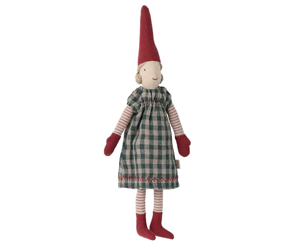 Mini nisser - Pige, kjole
