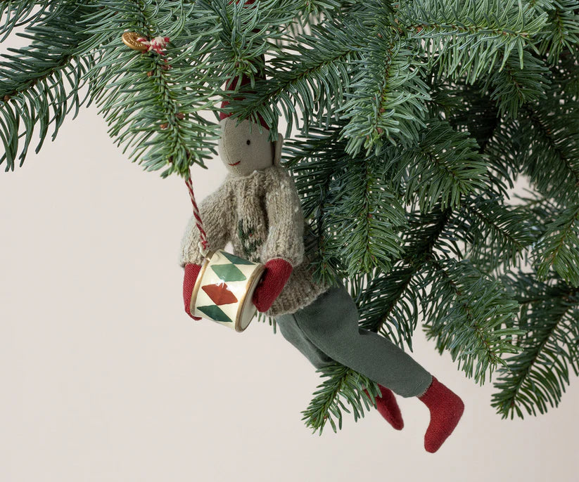 Metalophæng, Tromme, Lille - Klassisk grøn