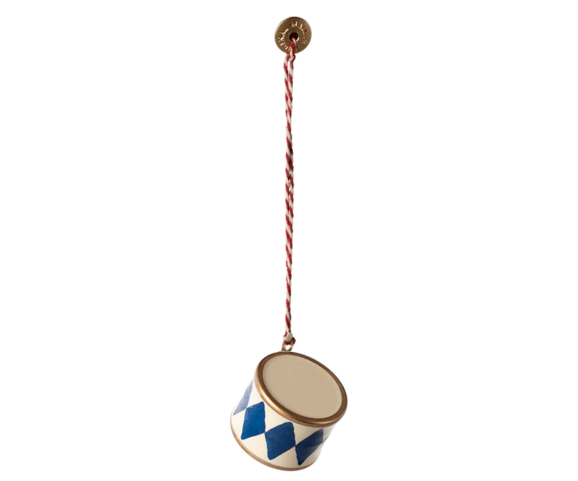 Metalophæng, Tromme, Lille - Mørk blå