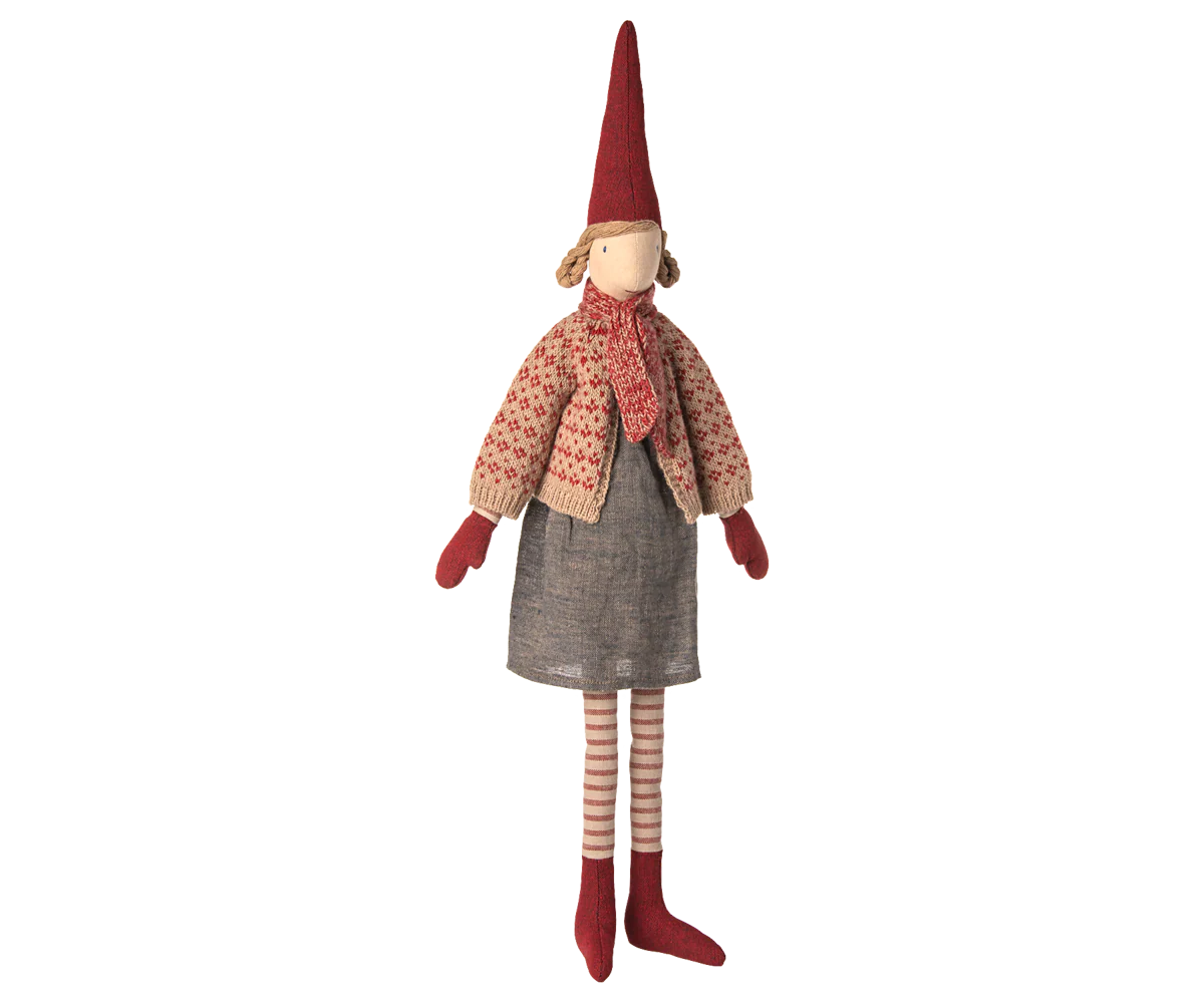 Nisse, str. 4 - Pige - Nederdel og cardigan