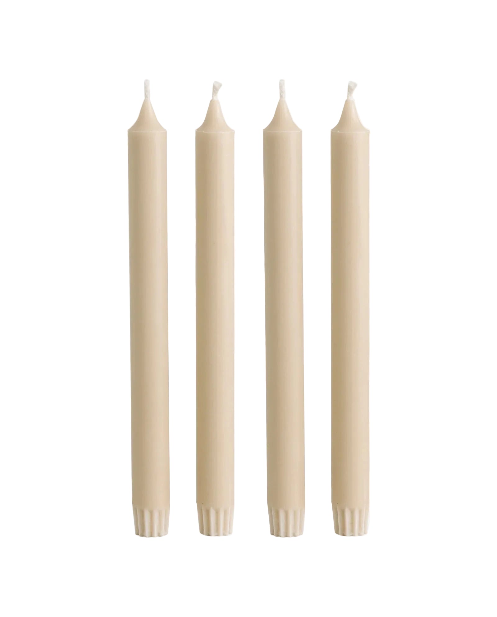 CANDLE, stearinlys, sæt m/4, 25cm