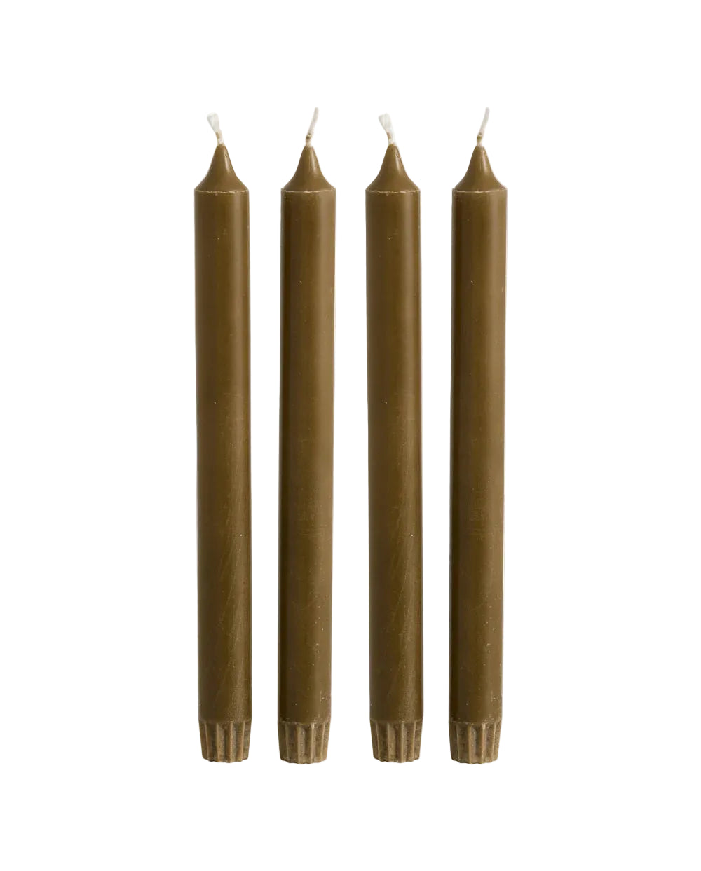 CANDLE, stearinlys, sæt m/4, 25cm