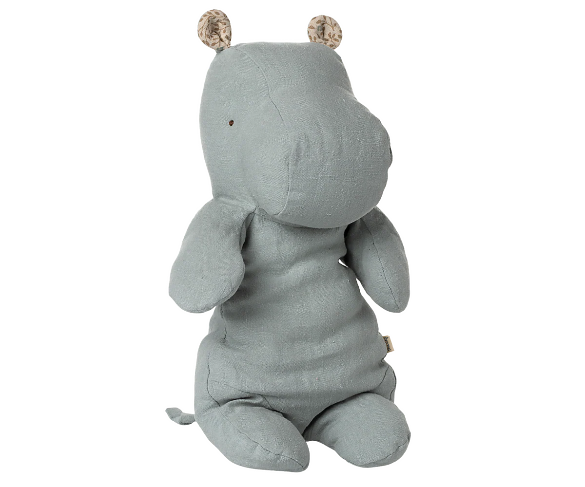 Safari friends, Flodhest, Medium - Blå/Grå