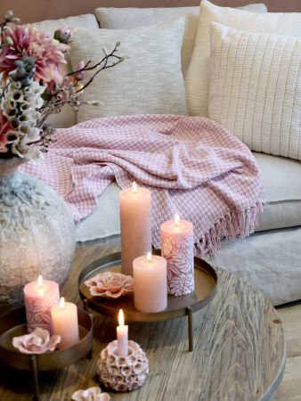 Aix Plaid af overskudsgarn