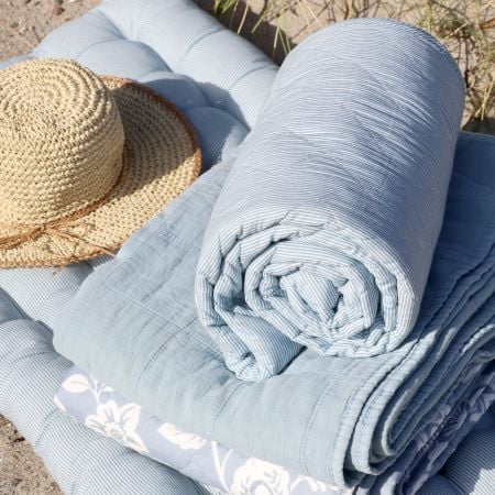 Aix Vintage Quilt sky blue