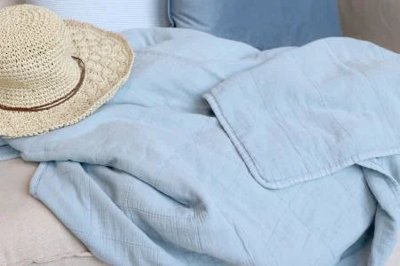 Aix Vintage Quilt sky blue