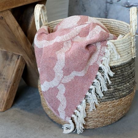 Aix Plaid af overskudsgarn